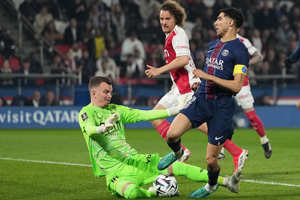 पिएसजीमाथि मोनाकोको प्रभावशाली जित